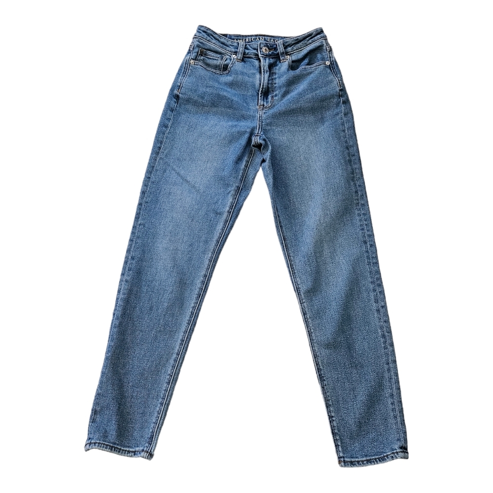 American Eagle Mom Jeans Stretch Size 00 Regular